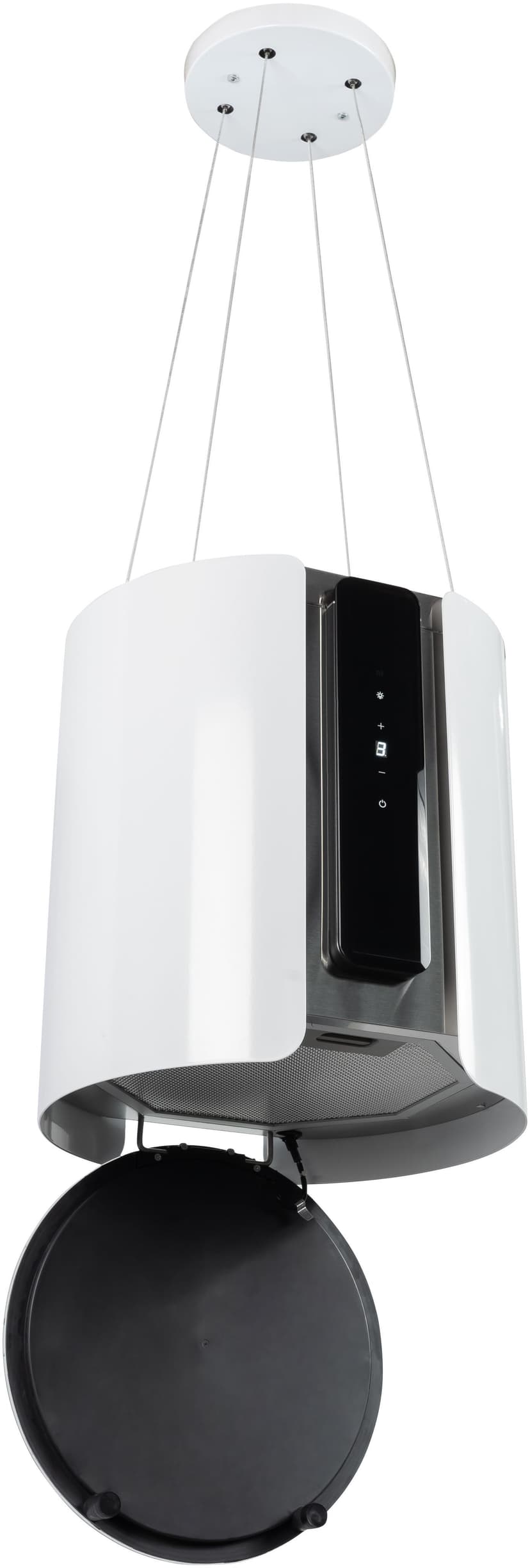 Вытяжка для кухни, Подвесная; Инновационный BLDC мотор - 100 Вт., LED подсветка КН-HITECH-3503--12
