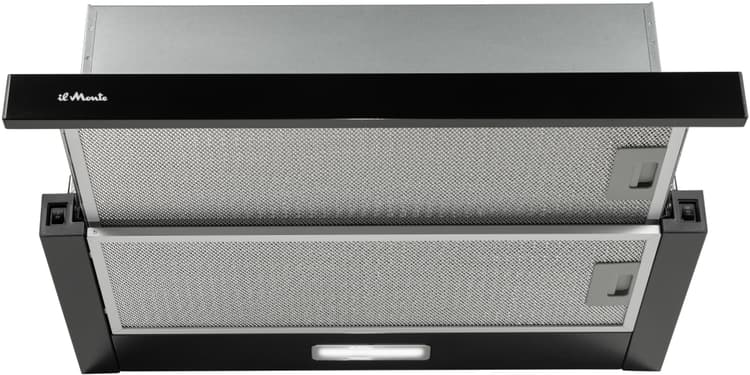 Вытяжка кухонная 50 см, Встраиваемая, Мощный Мотор TurboJet 300 Вт., il Monte KH-SLIDING 6005