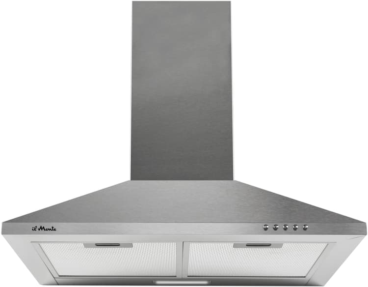 Вытяжка кухонная, 60 см., 800 м3/ч., Мощный мотор 190 Вт., LED-освещение, Гофра в комплекте, il Monte KH-DOME 6006